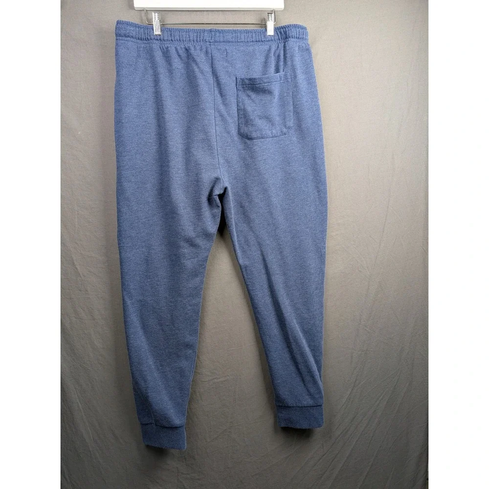 US Polo Assn Mens Size  XL Blue‎ Heather Jogger Sweatpants